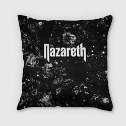 Подушка квадратная Nazareth black ice, цвет: 3D-принт