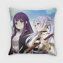 Подушка квадратная Sousou no Frieren, цвет: 3D-принт