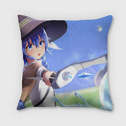 Подушка квадратная Реинкарнация Безработного Рокси, цвет: 3D-принт