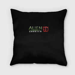 Подушка квадратная Alien Shooter, цвет: 3D-принт