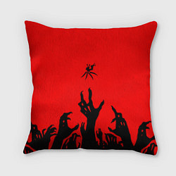 Подушка квадратная V1 Ultrakill, цвет: 3D-принт