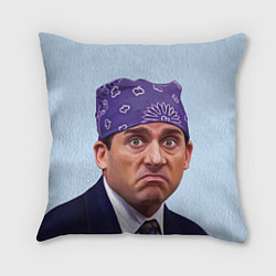 Подушка квадратная Prison mike офис, цвет: 3D-принт