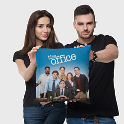 Подушка квадратная Постер сериал офис, цвет: 3D-принт — фото 2