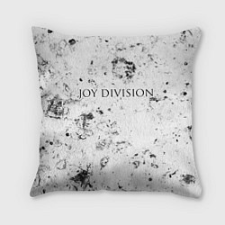 Подушка квадратная Joy Division dirty ice, цвет: 3D-принт