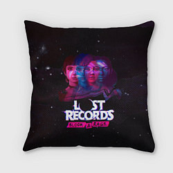 Подушка квадратная Герои Lost records bloom and rage, цвет: 3D-принт