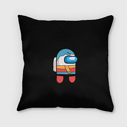 Подушка квадратная Among us персонаж Hilda, цвет: 3D-принт