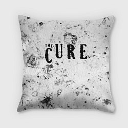 Подушка квадратная The Cure dirty ice, цвет: 3D-принт