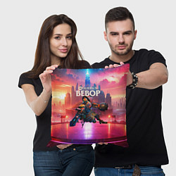Подушка квадратная Deadlock Bebop, цвет: 3D-принт — фото 2