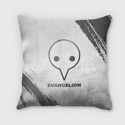 Подушка квадратная Evangelion - white gradient, цвет: 3D-принт