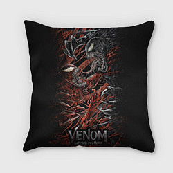 Подушка квадратная Venom vs Carnage, цвет: 3D-принт