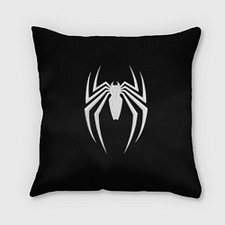 Подушка квадратная Black SpiderMan, цвет: 3D-принт