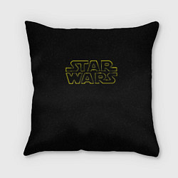 Подушка квадратная Logo - Star Wars, цвет: 3D-принт