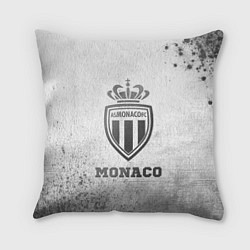 Подушка квадратная Monaco - white gradient, цвет: 3D-принт