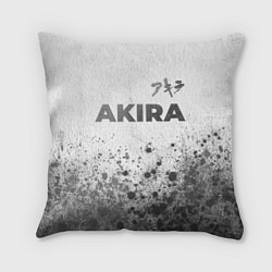 Подушка квадратная Akira - white gradient посередине, цвет: 3D-принт
