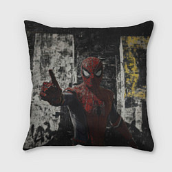 Подушка квадратная Spider man night, цвет: 3D-принт