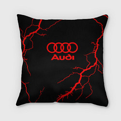 Подушка квадратная Audi storm, цвет: 3D-принт