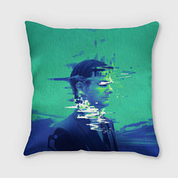 Подушка квадратная Марк Скаут - Разделение, цвет: 3D-принт