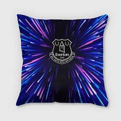 Подушка квадратная Everton neon energy, цвет: 3D-принт