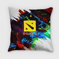 Подушка квадратная Dota monster, цвет: 3D-принт