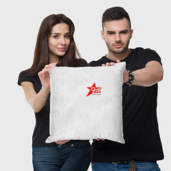 Подушка квадратная Праздник-9 мая, цвет: 3D-принт — фото 2