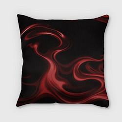 Подушка квадратная Color red, цвет: 3D-принт