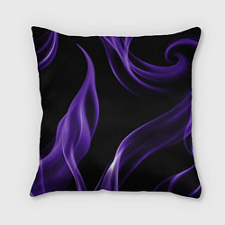 Подушка квадратная Purple abstraction, цвет: 3D-принт