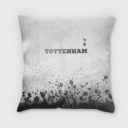 Подушка квадратная Tottenham - white gradient посередине, цвет: 3D-принт