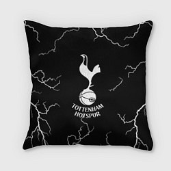Подушка квадратная Тоттенхэм Хотспур молнии, цвет: 3D-принт