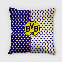 Подушка квадратная Borussia точки текстура, цвет: 3D-принт
