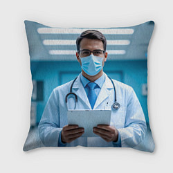 Подушка квадратная Медицинский специалист