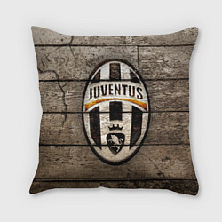 Подушка квадратная Juventus, цвет: 3D-принт