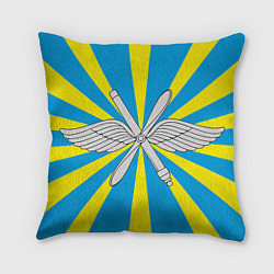 Подушка квадратная Флаг ВВС, цвет: 3D-принт