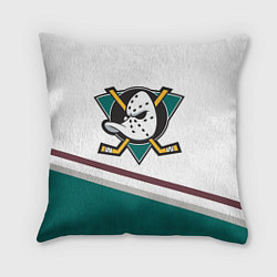 Подушка квадратная Anaheim Ducks Selanne, цвет: 3D-принт