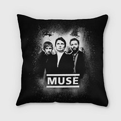 Подушка квадратная Muse, цвет: 3D-принт