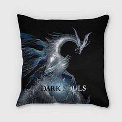 Подушка квадратная Dark souls Sith dragon, цвет: 3D-принт