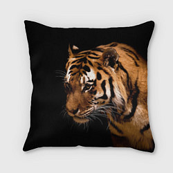 Подушка квадратная Тигрица, цвет: 3D-принт
