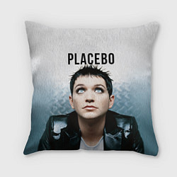 Подушка квадратная Placebo: Brian Molko, цвет: 3D-принт