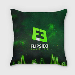 Подушка квадратная Flipsid3 Tactics, цвет: 3D-принт