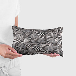 Подушка-антистресс Стая зебр, цвет: 3D-принт — фото 2