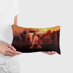 Подушка-антистресс Калифорния Лос-Анджелес, цвет: 3D-принт — фото 2