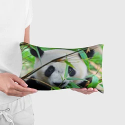 Подушка-антистресс Панда в лесу, цвет: 3D-принт — фото 2