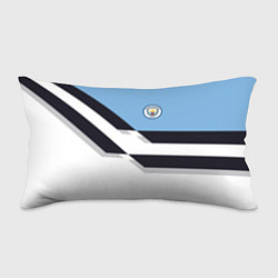 Подушка-антистресс Manchester City FC: White style, цвет: 3D-принт