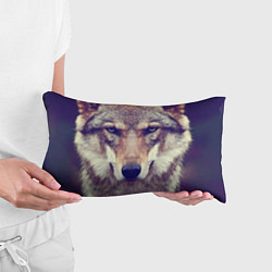 Подушка-антистресс Angry Wolf, цвет: 3D-принт — фото 2