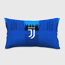 Подушка-антистресс FC Juventus: Blue Abstract, цвет: 3D-принт