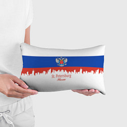 Подушка-антистресс St. Petersburg: Russia, цвет: 3D-принт — фото 2