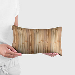 Подушка-антистресс Деревянная обшивка, цвет: 3D-принт — фото 2