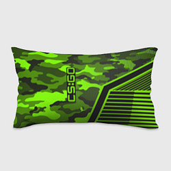 Подушка-антистресс CS:GO Light Green Camo, цвет: 3D-принт