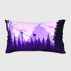 Подушка-антистресс Firewatch: Violet Wood, цвет: 3D-принт