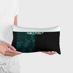 Подушка-антистресс Detroit: Cyber Hexagons, цвет: 3D-принт — фото 2