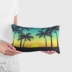 Подушка-антистресс Солнечный закат, цвет: 3D-принт — фото 2